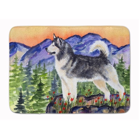 Carolines Treasures Alaskan Malamute Machine Washable Memory Foam Mat SS8157RUG